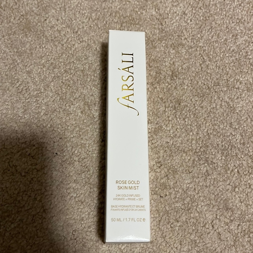 Farsali hydrate/prime/set 24k gold infused